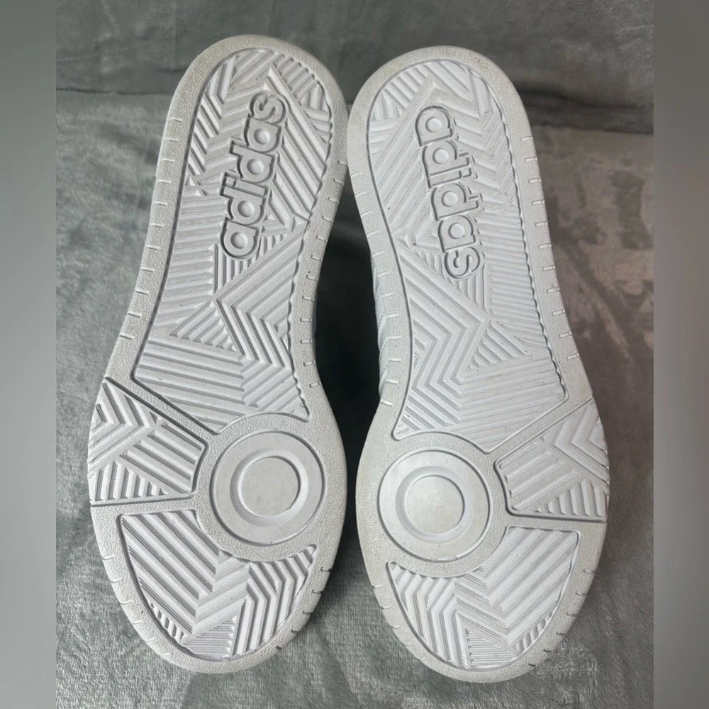 Adidas Hoops 3.0 Mid Cut Classic Shoes‎ Womens 9.5 Bright White Basketball
